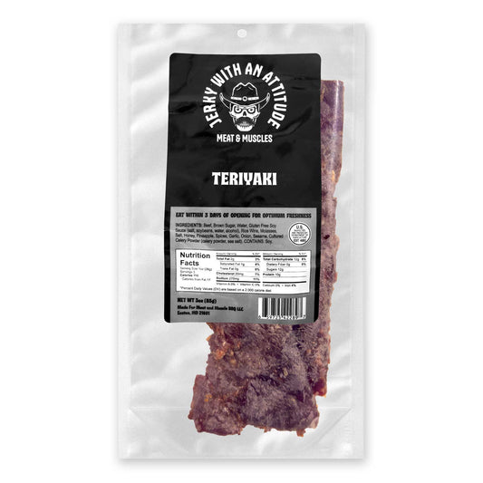 teriyaki jerky package