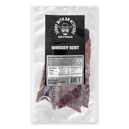 Whiskey bent jerky package